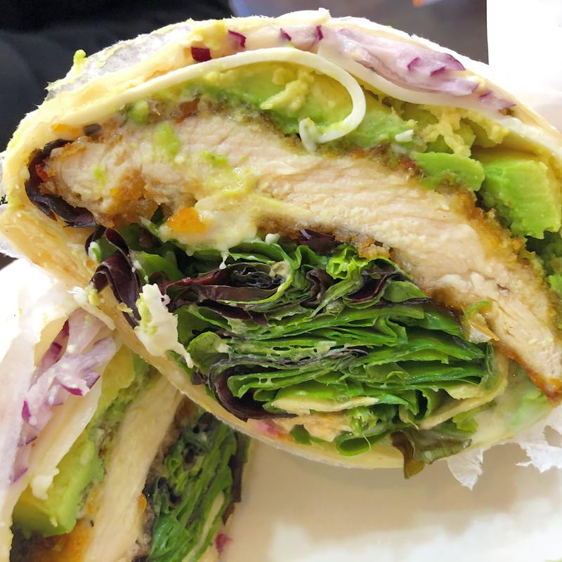 Crispy Chicken Wrap Platter photo