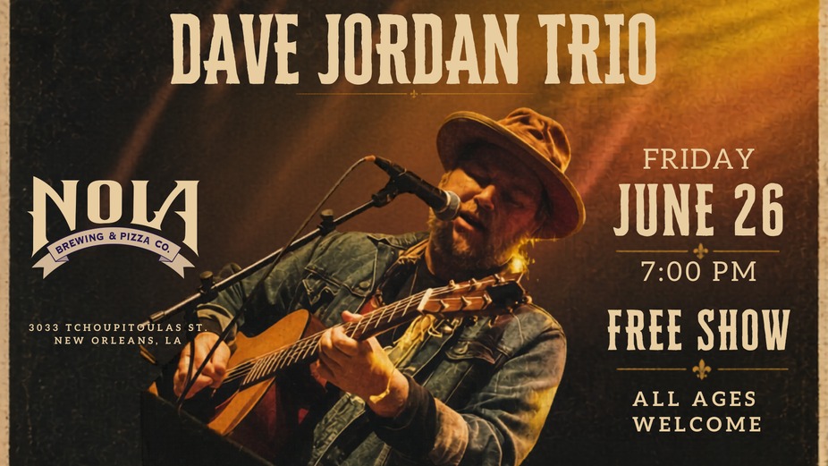 Free Live Music: Dave Jordan Trio event photo