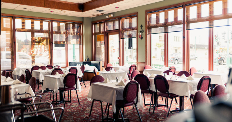 Interior, main dining area