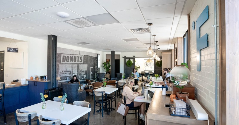 Interior, seating area