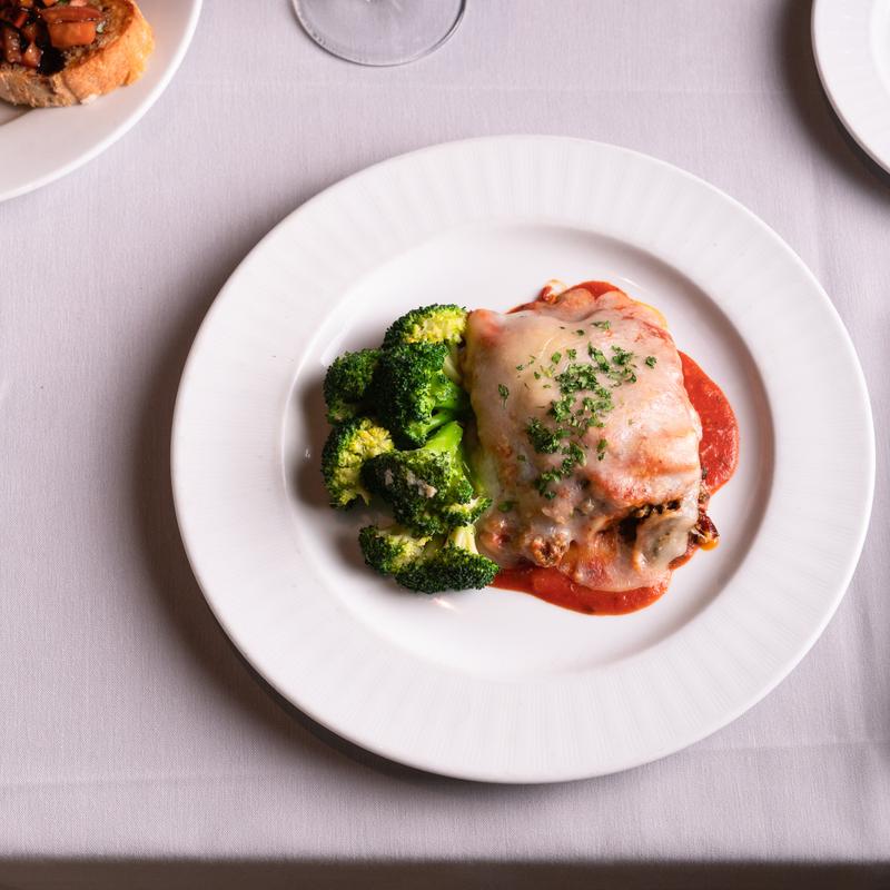 menu item 7 of 8, Eggplant Parmigiana