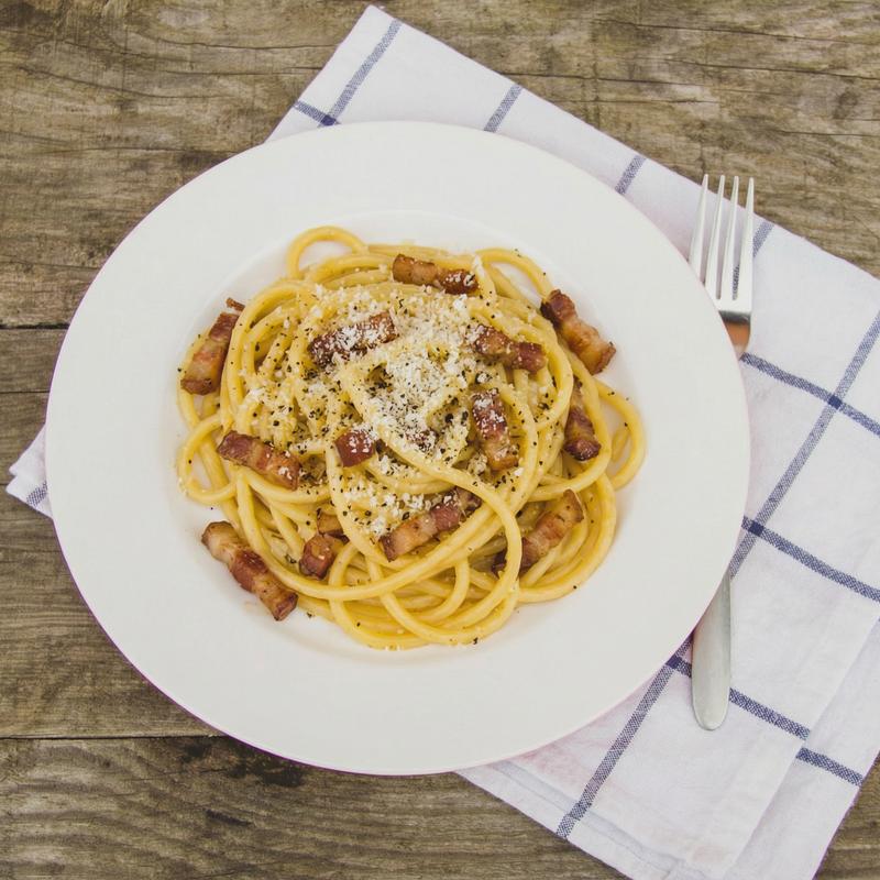 Bucatini Carbonara photo