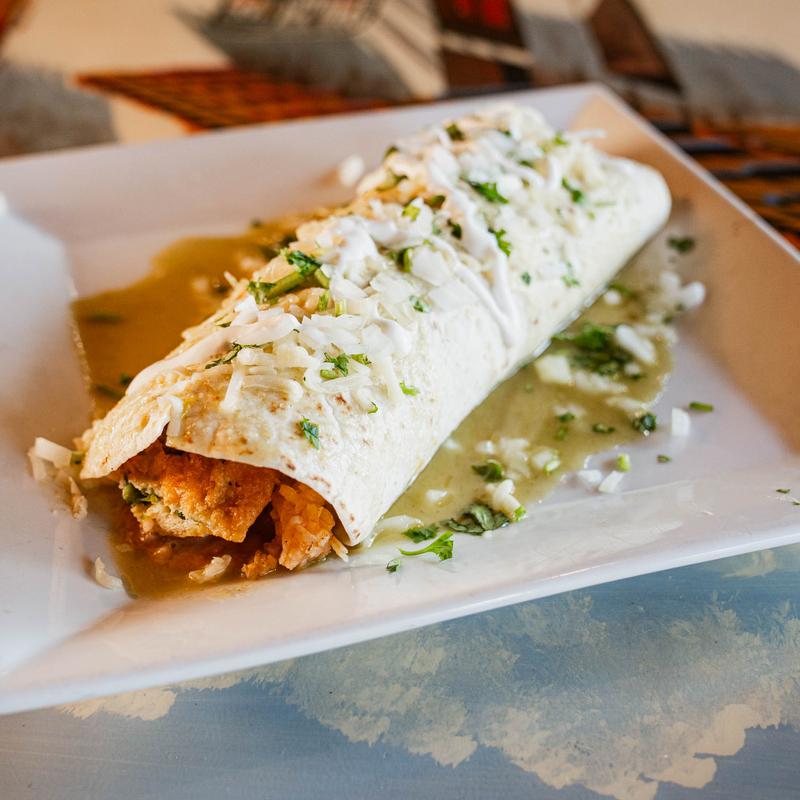 menu item 2 of 10, Burrito Poblano