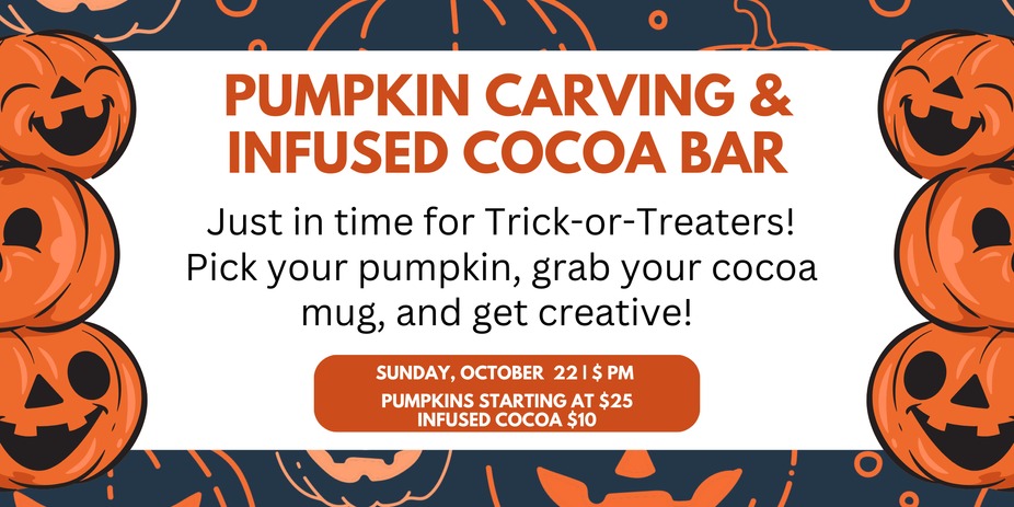 Pumpkin Carving & Cocoa Bar event photo