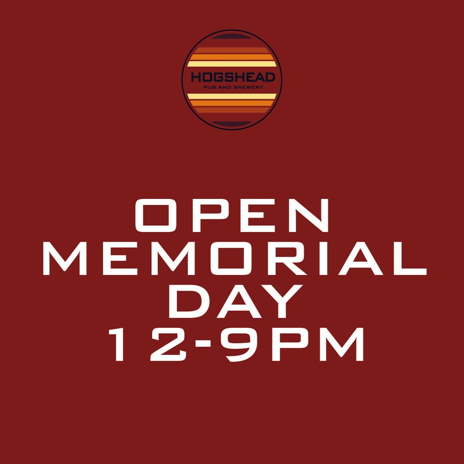 OPEN MEMORIAL DAY 5/25 event photo