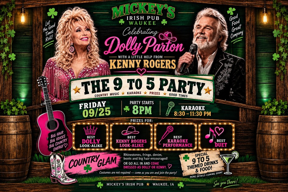 The 9 to 5 Party — Celebrating Dolly Parton with help from Kenny Rogers event photo