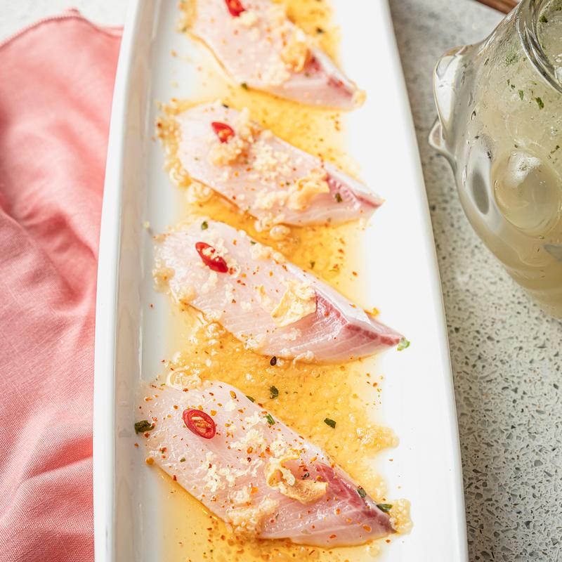 menu item 3 of 16, Thai Chili Yellowtail*