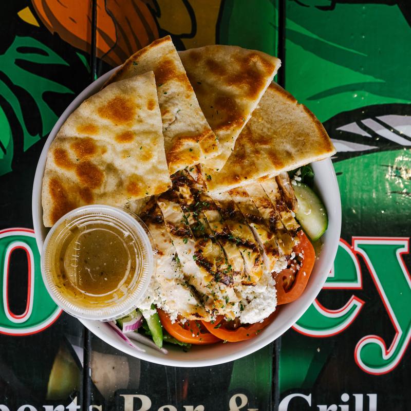 menu item 4 of 9, Chicken Souvlaki Salad Classic