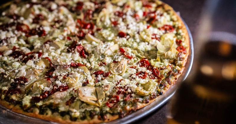 Margherita Pesto Pizza