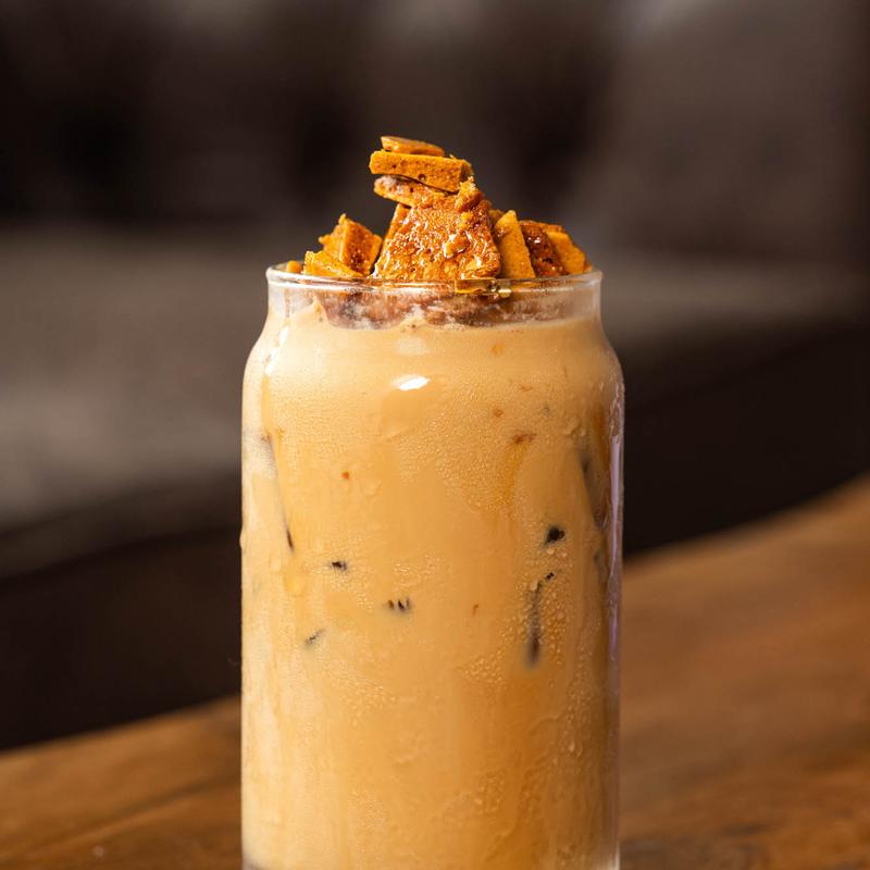 Dalgona Crunch Latte photo