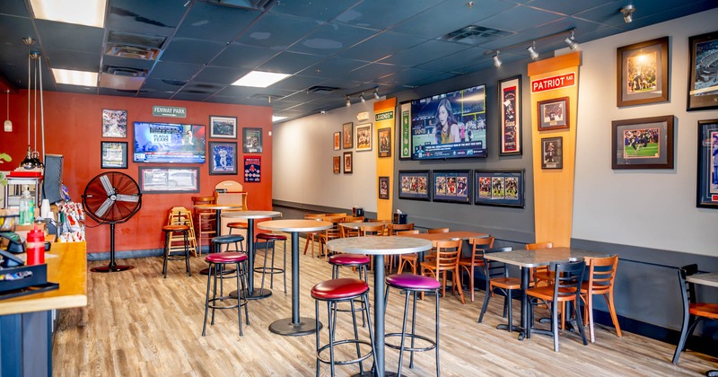 Interior, seating area