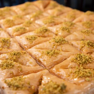 Baklava, close up.