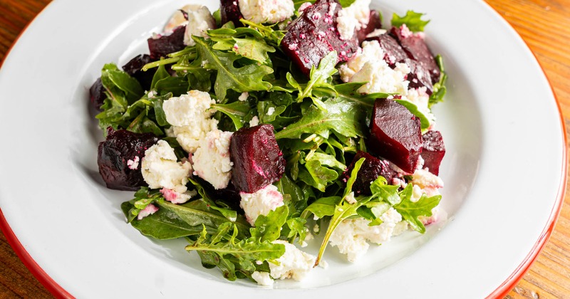 Roasted beet salad