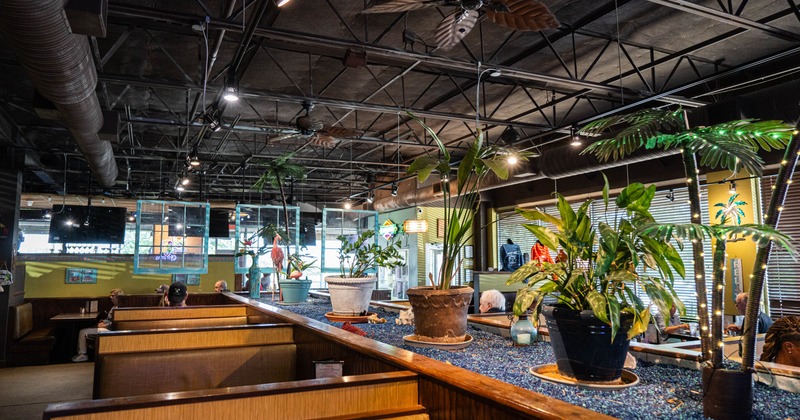 Interior, main dining area