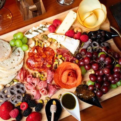 Charcuterie board.