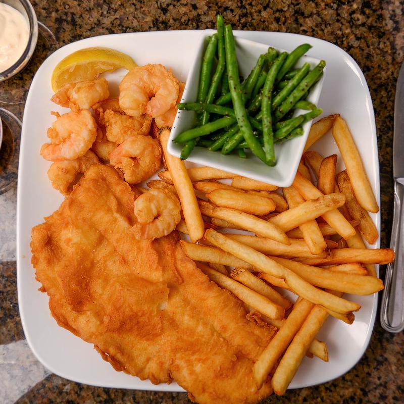 Beer Battered Haddock & Fried Joe's Shrimp Combo photo