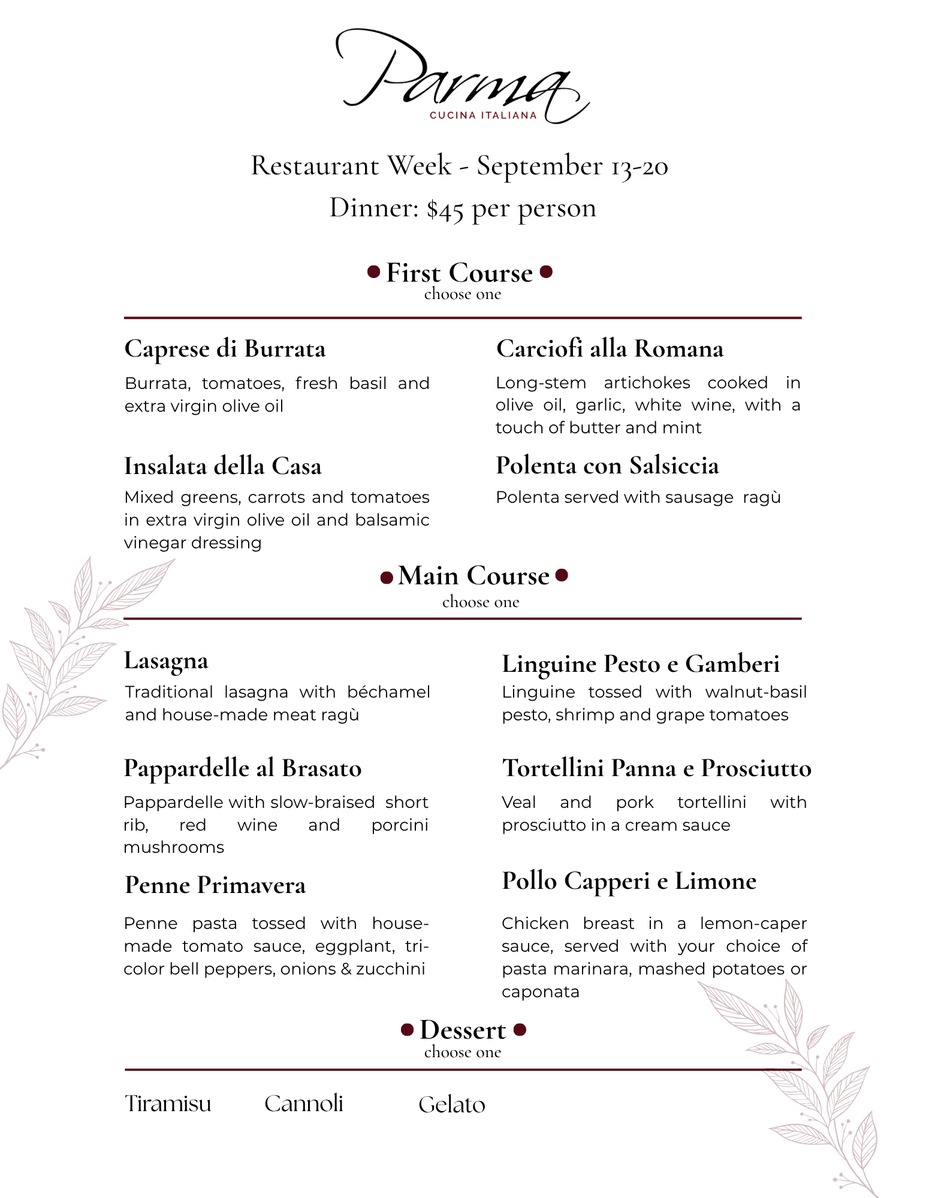 Restaurant Week event photo