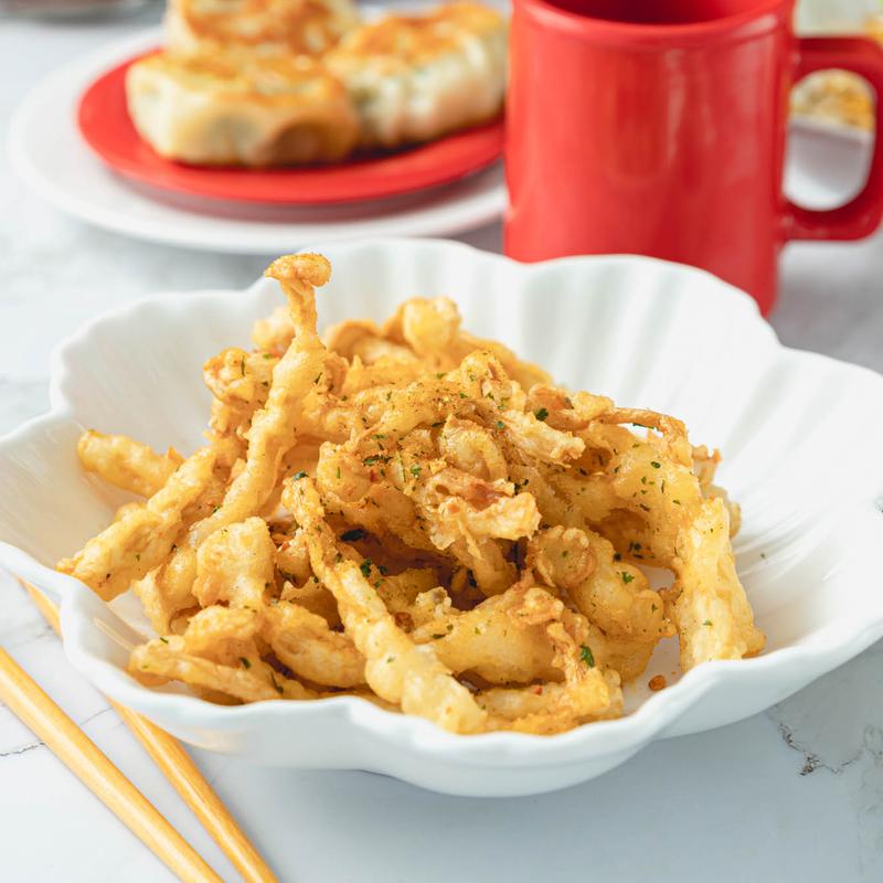 V6. Fung Pao Mushroom Frites photo