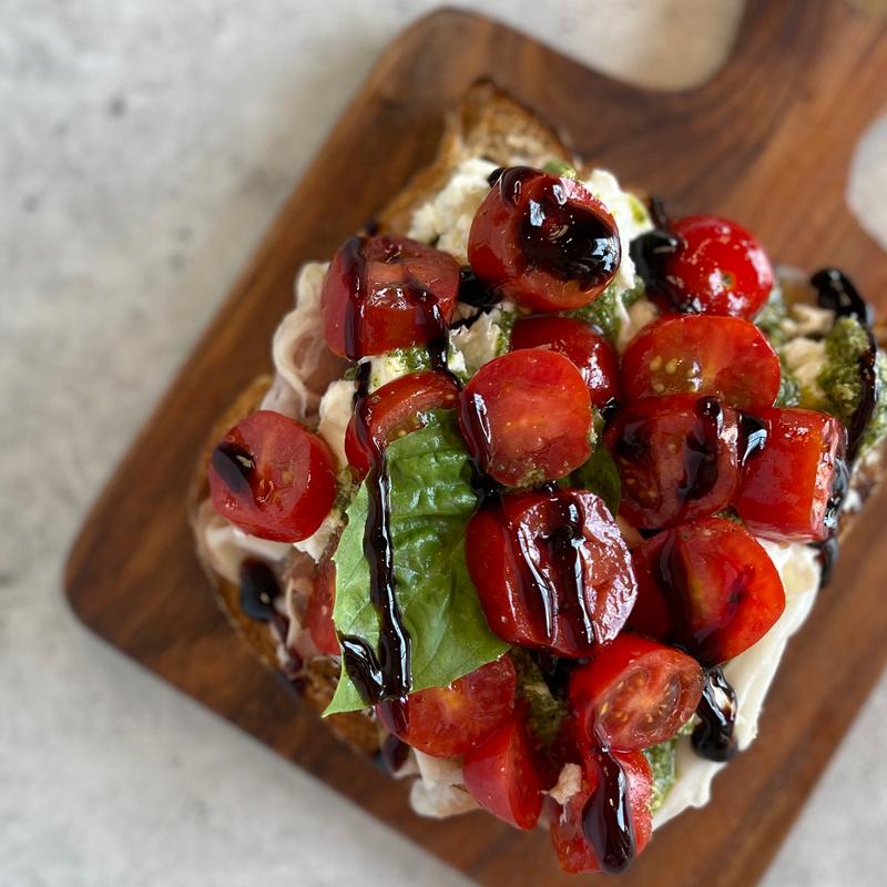Burrata Caprese Toast photo