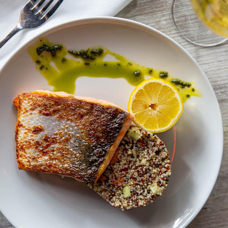 Grilled Salmon a la Plancha photo