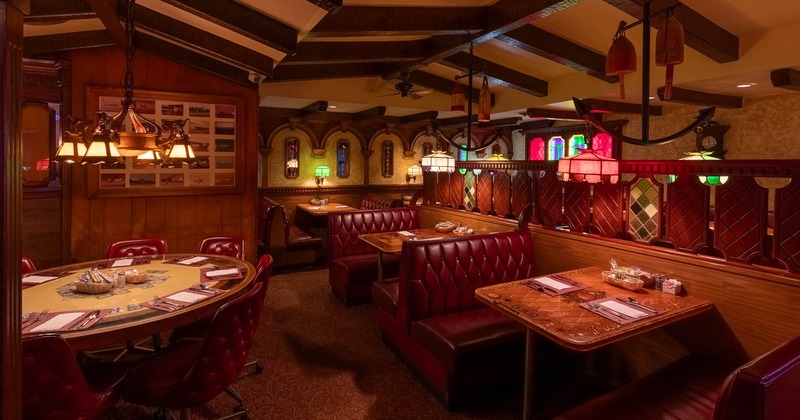 Interior space, dining and seating area