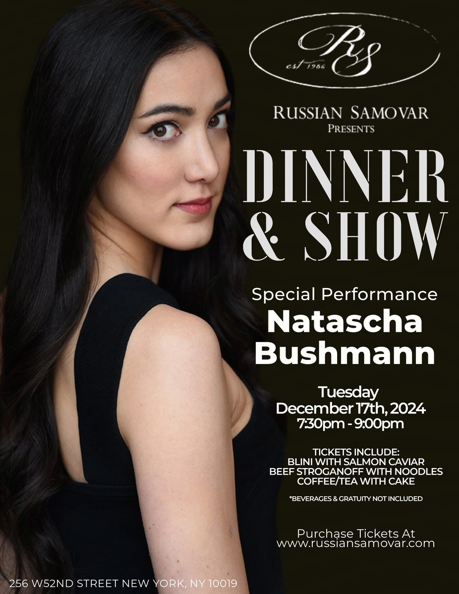 Dinner & Show Presents Natascha Buschmann event photo