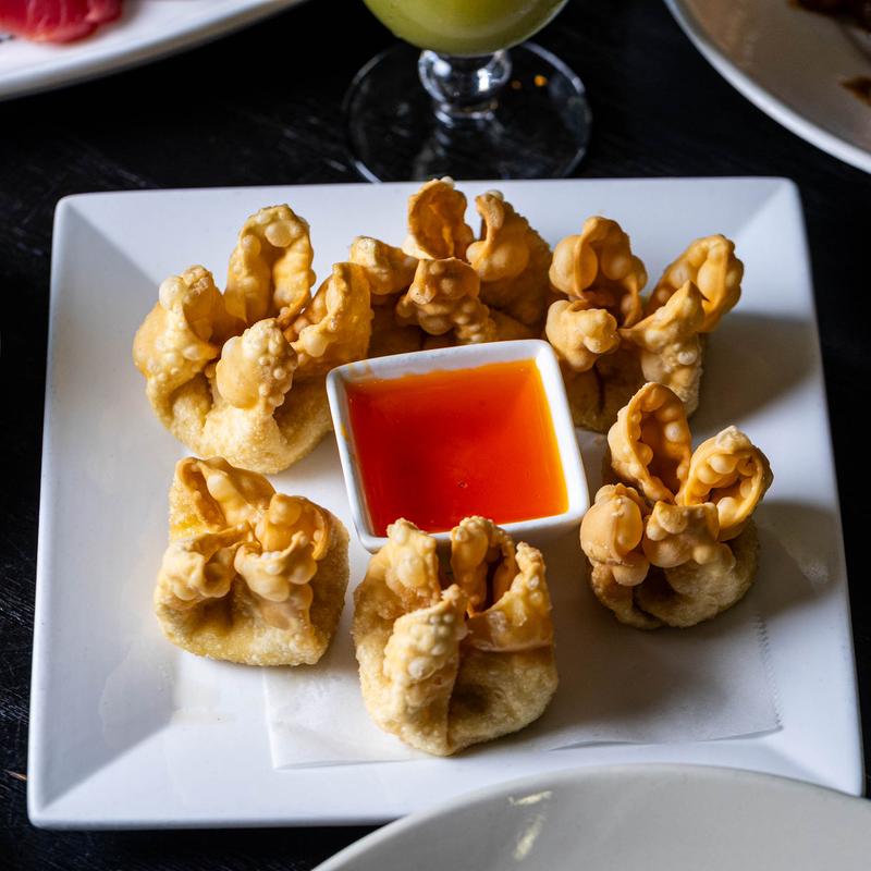menu item 1 of 12, Crab Rangoon