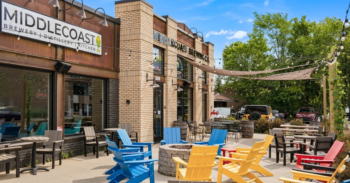 Outdoor seating area