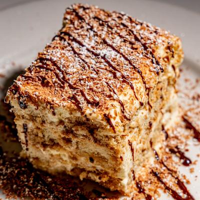 Tiramisu cake.