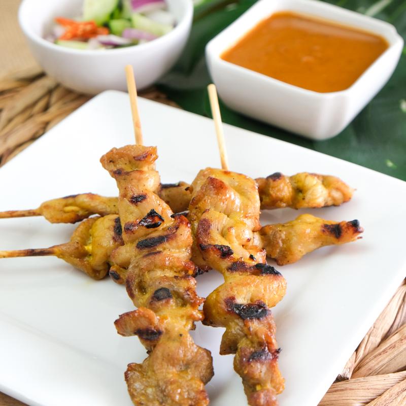 menu item 14 of 24, Chicken Satay
