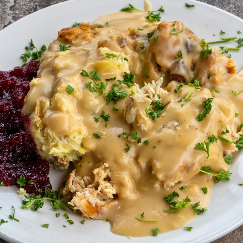 Roast Turkey Dinner photo