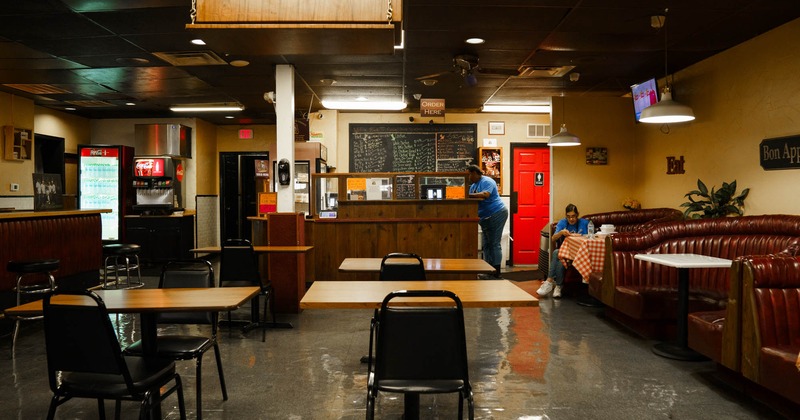 Interior dining area