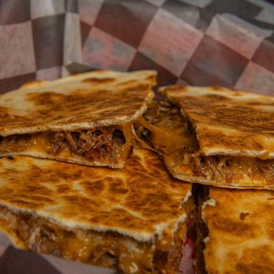Brisket Quesadillas.