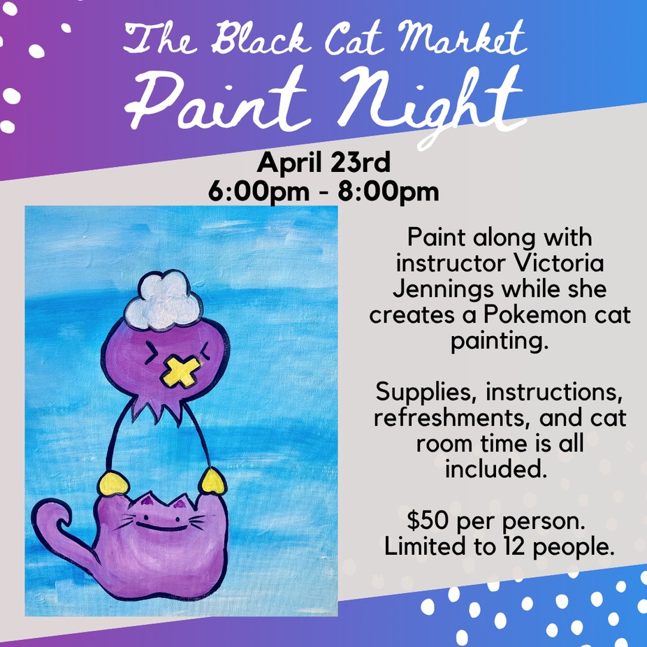 Paint Night - April 23rd event photo