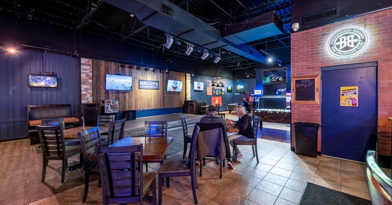 Interior, dining area