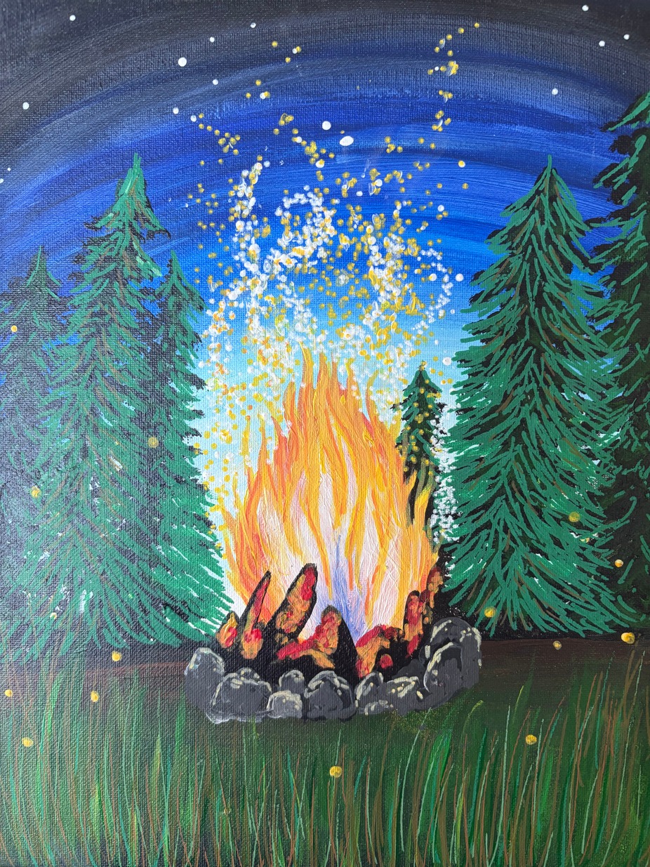 Paint, Sip, Taste event photo