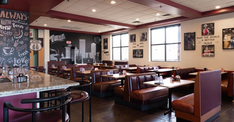 Interior, dining area