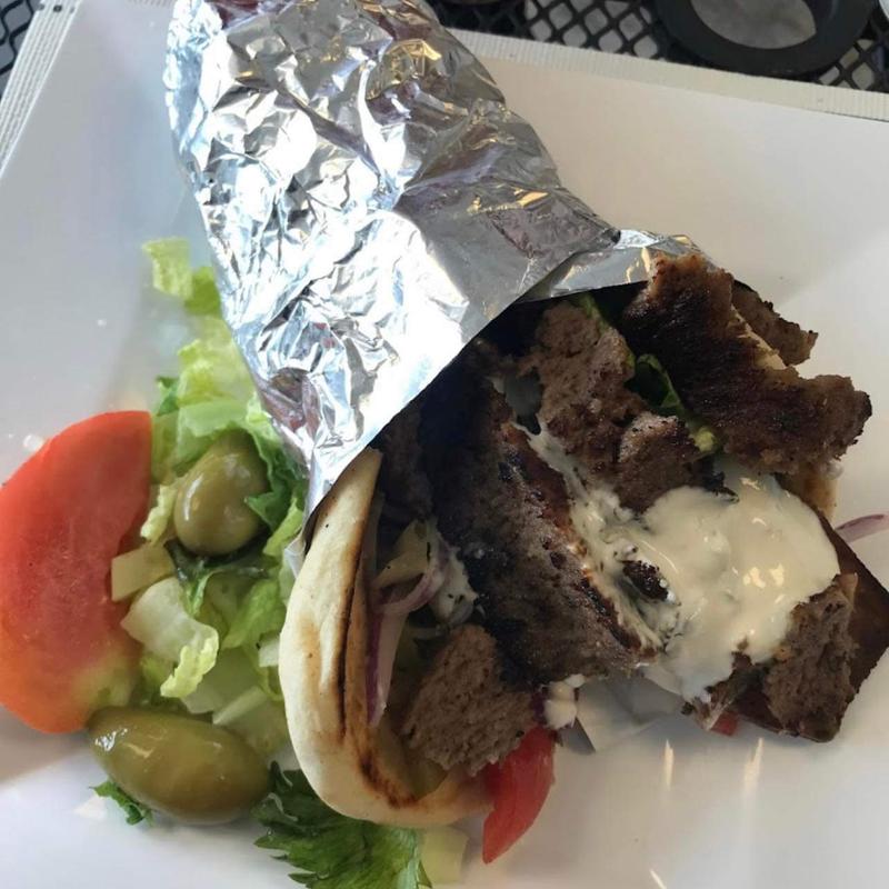 Lamb Kabob Sandwich photo