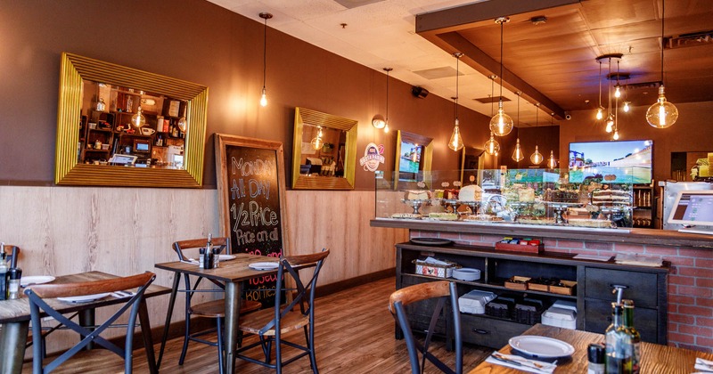 Restaurant dining area