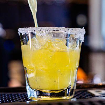 Sage and pineapple margarita.