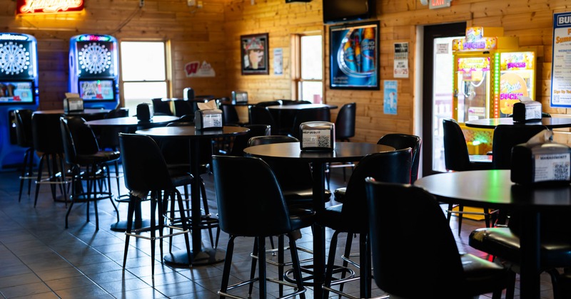 Interior, main dining area
