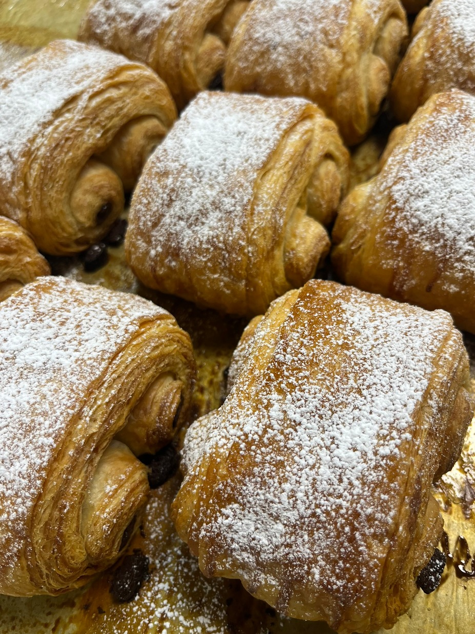 Our favorite Kouign Amann of the year is here all summer- Passionfruit!