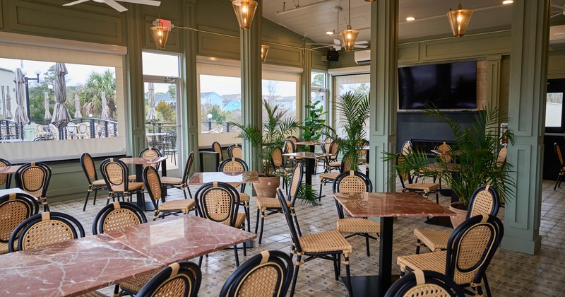 Interior dining area