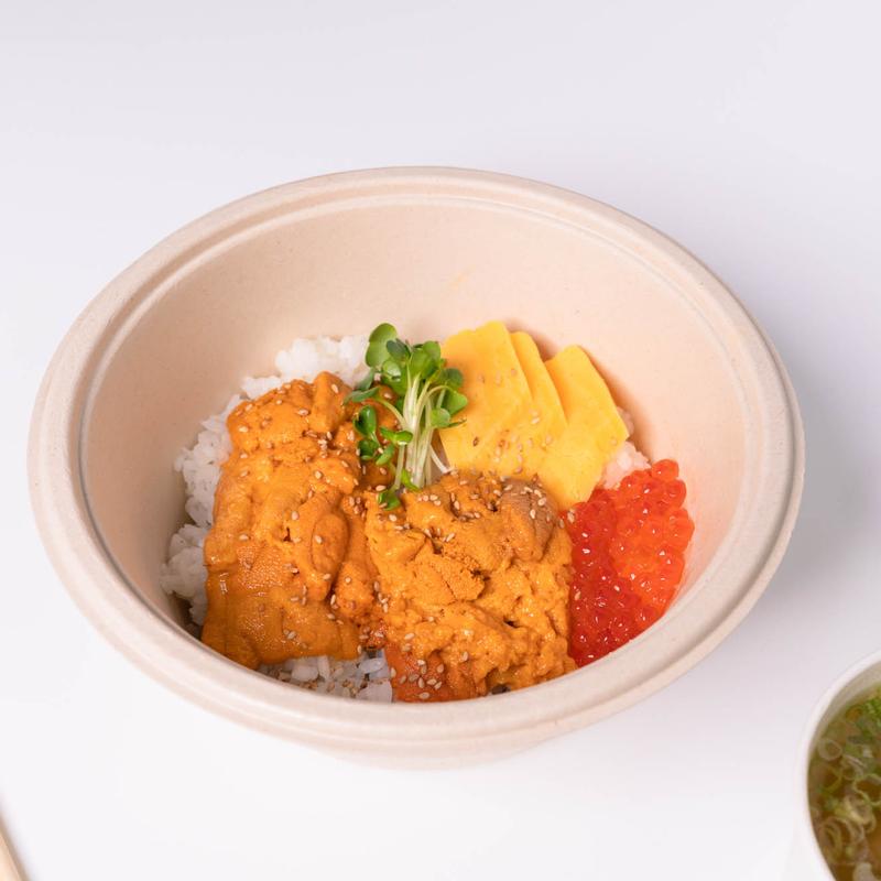 Santa Barbara Donburi W/ Tamago and Ikura photo