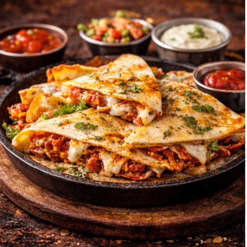 Chicken Tinga Quesadillas photo