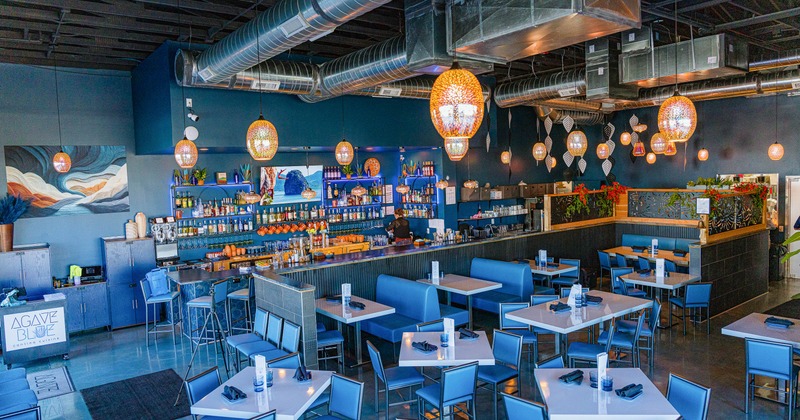 Interior, main seating space