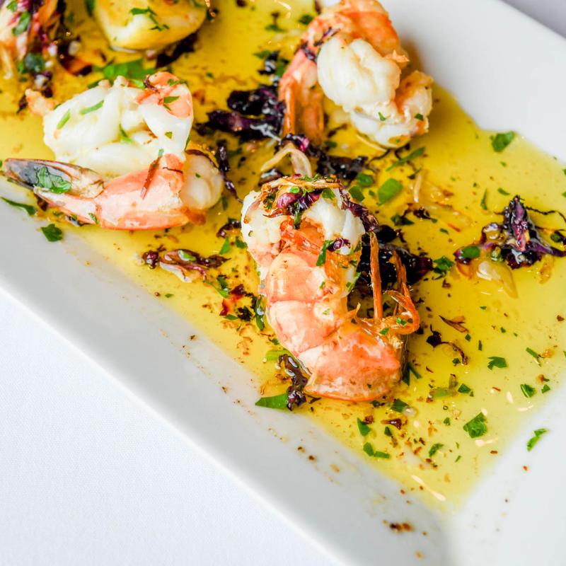 Scampi al Radicchio photo