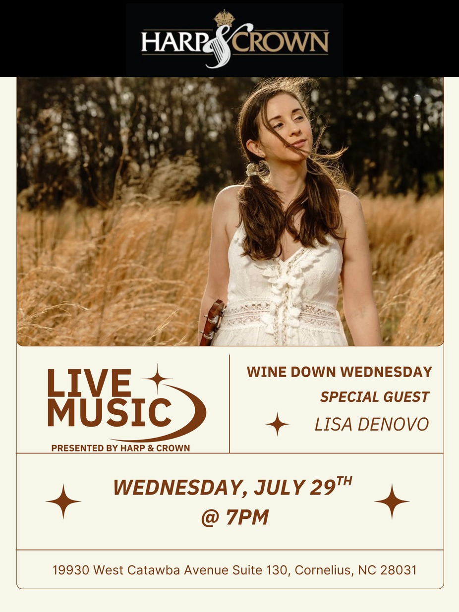 Lisa Denovo - Wine Down Wednesday event photo