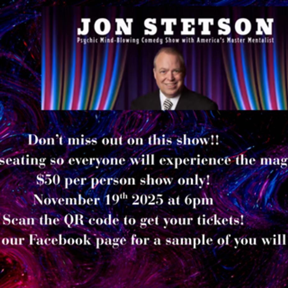 The Mentalist June 6th @ 7pm $35.00 per person event photo
