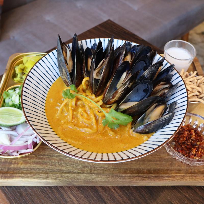 menu item 11 of 19, Khao-Soi Mussel